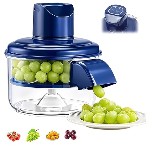 Automatic Electric Fruit & Vegetable Peeler – Rotating 5-Blade Rechargeable Peeler